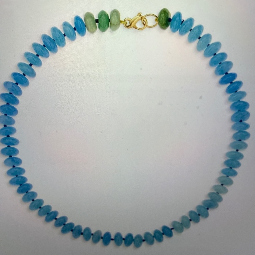 Adina Reyer New Blue Quartz  necklace